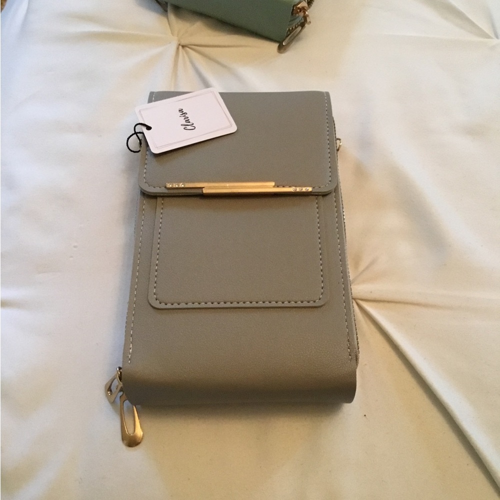 Clarisa-NWT-Women's Crossbody Bag in Haze Grey